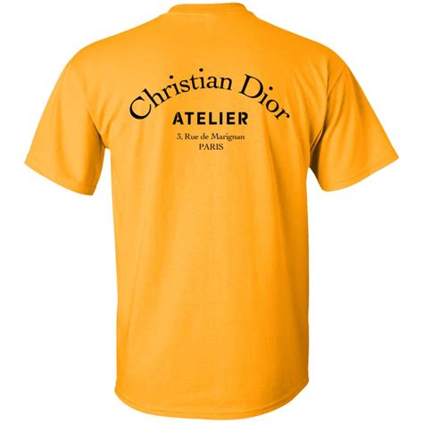 christian dior atelier 3 rue de marignan paris t shirt
